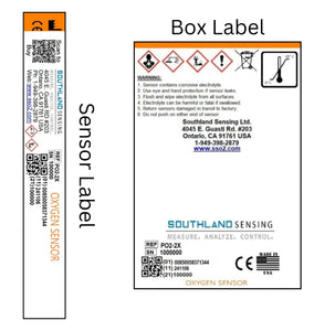 PO2-2x Percent Oxygen Sensor (For use in CO2)